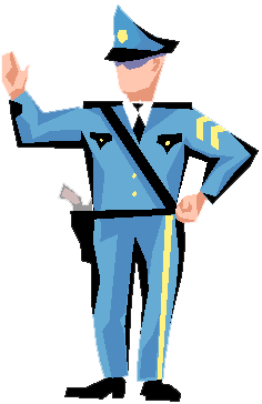 ClipArt Polizist